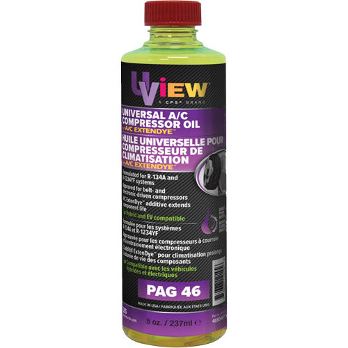 Universal PAG 46 Oil with A/C ExtenDye, 237 ml, Bottle Waymarc Industries Inc