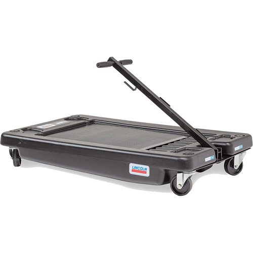 Drain d'huile portable en polypropyl&egrave;ne &agrave; profil bas Waymarc Industries Inc