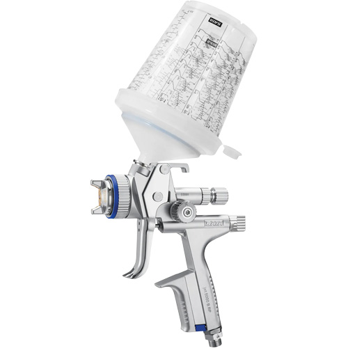 5000 B HVLP Nozzle 1.3 RPS Paint Spray Gun with Multi-Purpose Cup, 1/4" NPT Air Inlet, 15.19 CFM, 0.3 L/0.6 L/0.9 L Capacity, 0.17 PSI Waymarc Industries Inc