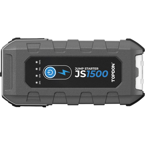 D&eacute;marreur d'appoint, survolteur, banque d'alimentation et lampe de poche JumpSurge1500 Waymarc Industries Inc