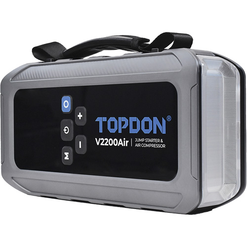 V2200Air 2-in-1 2200 Peak Amp Jump Starter & Tire Inflator Waymarc Industries Inc