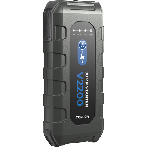 Survolteur, banque d'alimentation et lampe de poche V2200 Waymarc Industries Inc