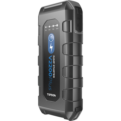 V2200Plus 2-in-1 2200 Peak Amp Jump Starter, Battery & System Tester Waymarc Industries Inc