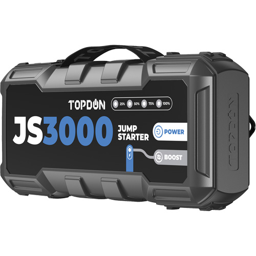 JumpSurge3000 Battery Jump Starter, Power Bank & Flashlight Waymarc Industries Inc