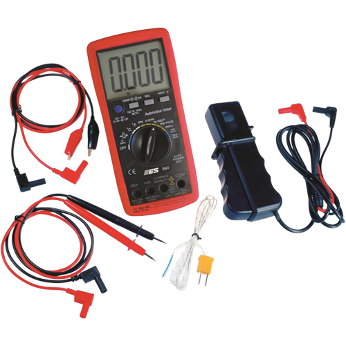 Pro Automotive Digital Multimeter with Case Waymarc Industries Inc