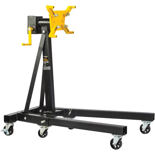 1250 lbs. Rotating Head & Folding Engine Stand, 42-3/4" H Waymarc Industries Inc
