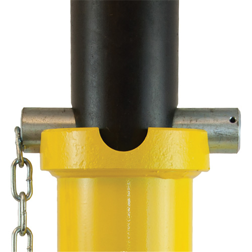 Support de v&eacute;rin &agrave; goupille, Tige verrouillable, Capacit&eacute; de 25 tonnes, 15-3/4" - 26-3/4" h Waymarc Industries Inc