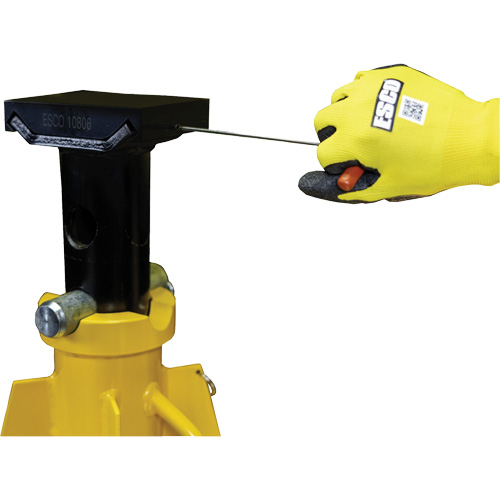 Flat Top Adapter for 20 & 25 Ton Tall-Style ESCO Jack Stands Waymarc Industries Inc