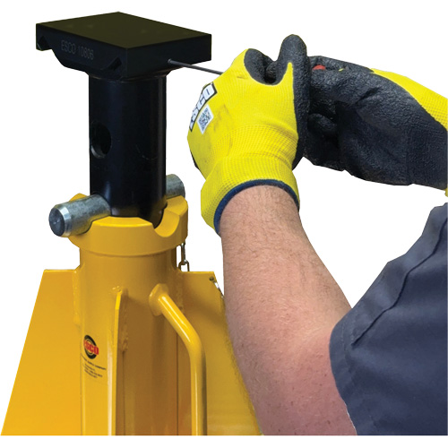 Flat Top Adapter for 20 & 25 Ton Tall-Style ESCO Jack Stands Waymarc Industries Inc