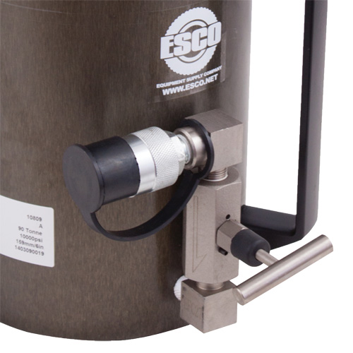 Cric de s&eacute;curit&eacute;, Col verrouillable, Capacit&eacute; de 100 tonnes, 13-37/100" - 19-3/5" h Waymarc Industries Inc
