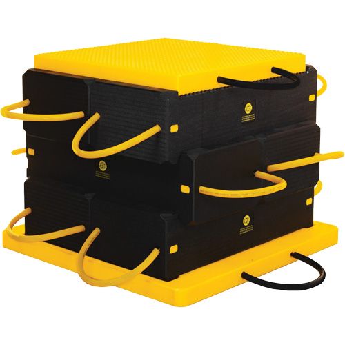 8-Piece CribLok Composite Cribbing System Kit Waymarc Industries Inc