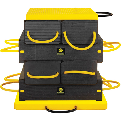 10-Piece CribLok Composite Cribbing System Kit Waymarc Industries Inc