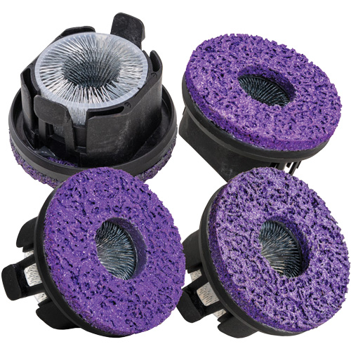 Heavy-Duty Commercial Stud & Hub All-in-One Cleaning System Cleaning Pads Waymarc Industries Inc