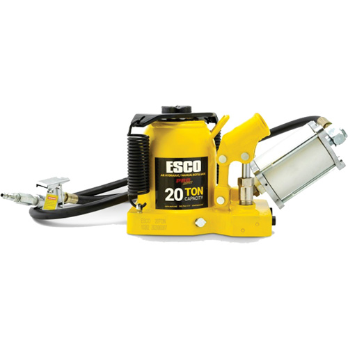 Pro Series “Shorty” Bottle Jack, 20 Ton(s), Air Hydraulic, 12-5/8" Raised Height Waymarc Industries Inc