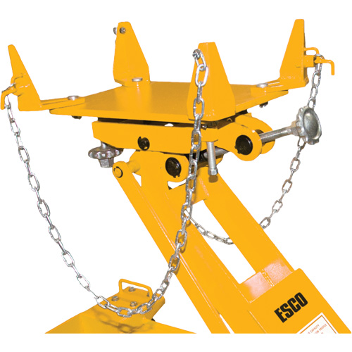 Yellow Jackit Transmission Jack, 2.2 Ton(s) Lifting Capacity Waymarc Industries Inc