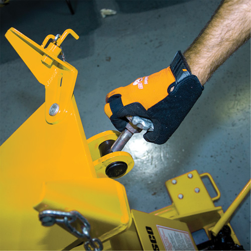 Yellow Jackit Transmission Jack, 2.2 Ton(s) Lifting Capacity Waymarc Industries Inc