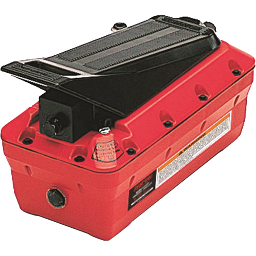 Pompe &agrave; pied pneumatique/hydraulique 10?000 PSI Waymarc Industries Inc