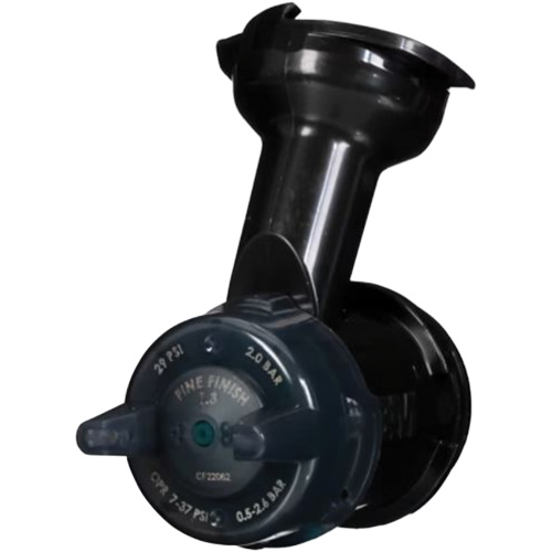 Performance Gravity Fine Finish Atomizing Head - Green Waymarc Industries Inc