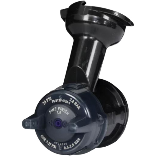 Performance Gravity Fine Finish Atomizing Head - Purple Waymarc Industries Inc