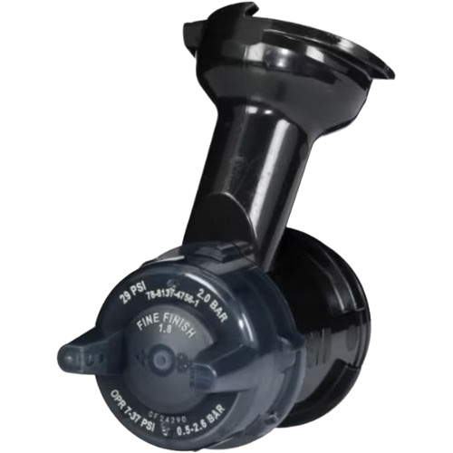 Performance Gravity Fine Finish Atomizing Head - Clear Waymarc Industries Inc