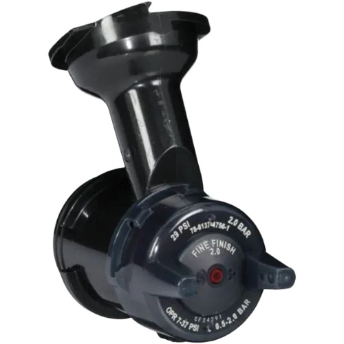 Performance Gravity Fine Finish Atomizing Head - Red Waymarc Industries Inc