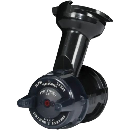 Performance Gravity Fine Finish Atomizing Head - Red Waymarc Industries Inc