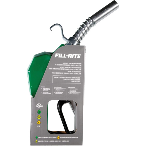 Pistolet de distribution automatique vert pour essence Waymarc Industries Inc
