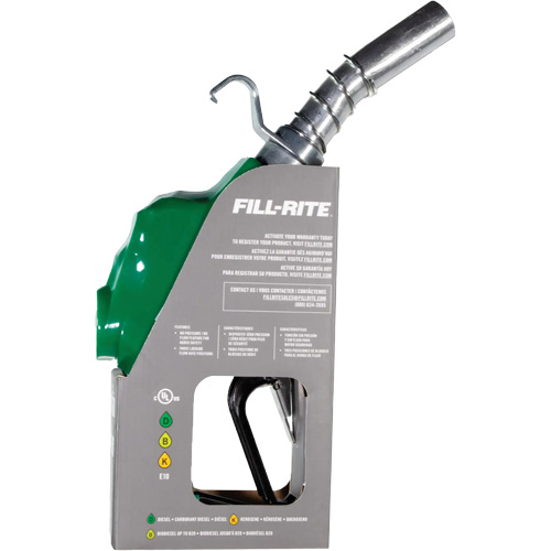 Pistolet de distribution automatique vert pour diesel Waymarc Industries Inc