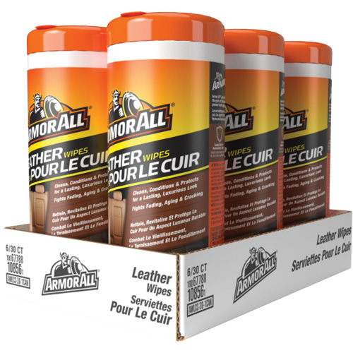 Lingettes nettoyantes et traitement pour cuir Extreme Shield + c&eacute;ramique Waymarc Industries Inc