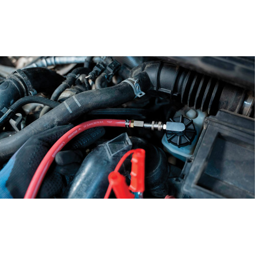 Pompette de purge de frein Brake-Pro &agrave; structure haute avec adaptateurs Waymarc Industries Inc