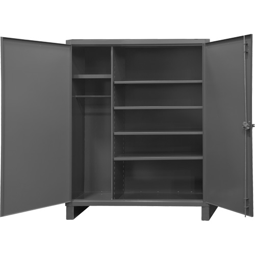 Vestiaire tr&egrave;s robuste, Acier, 60" la x 24" p x 78" h, Gris Waymarc Industries Inc
