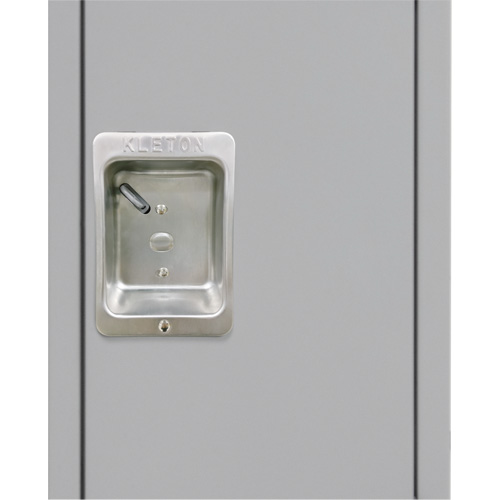 Casiers, 3 niveaux, 12" x 18" x 72", Acier, Gris, D&eacute;mont&eacute; Waymarc Industries Inc