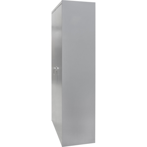 Armoire garde-robe, Acier, 36" la x 18" p x 72" h, Gris Waymarc Industries Inc