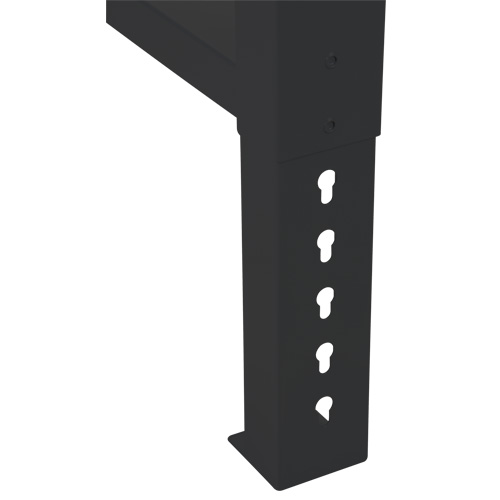 Pattes d'&eacute;tabli pour service industriel, Acier, 24" p x 34" h, Simple Waymarc Industries Inc