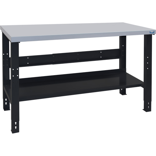 Industrial Duty Workbench, 60" W x 24" D x 34" H, 1000 lbs. Capacity Waymarc Industries Inc
