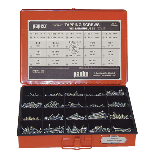 Pan Socket Tapping Screws Assortment Waymarc Industries Inc