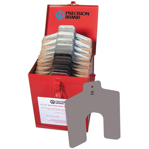Cales d'&eacute;paisseur &agrave; rainure - En paquets individuels Waymarc Industries Inc