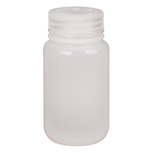 Wide-Mouth Bottles, Round, 4 oz., Plastic Waymarc Industries Inc