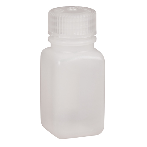 Easy-Grip Space-Saver Bottles, Square, 2 oz., Plastic Waymarc Industries Inc