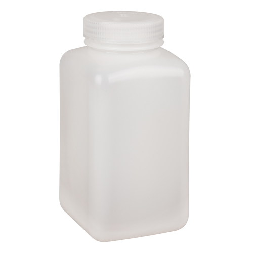 Easy-Grip Space-Saver Bottles, Square, 32 oz., Plastic Waymarc Industries Inc