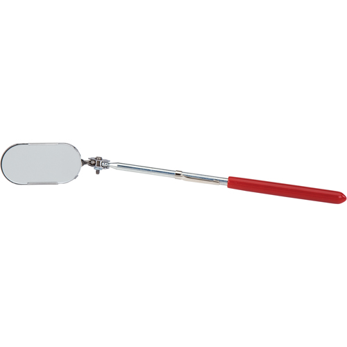 Inspection Mirror, Oval, 2" L x 1" W, Non Telescopic Waymarc Industries Inc