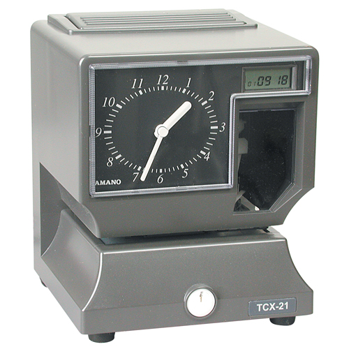 Horloge de pointage, Num&eacute;rique Waymarc Industries Inc