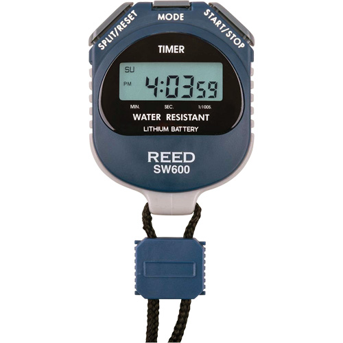 REED SW600 Stopwatch, Digital, Water Resistant Waymarc Industries Inc