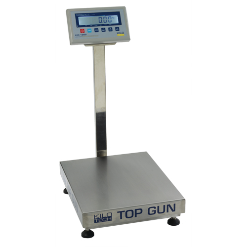 Top Gun Electronic Platform Scales, 18" L x 12" W, 300 lbs. Capacity Waymarc Industries Inc