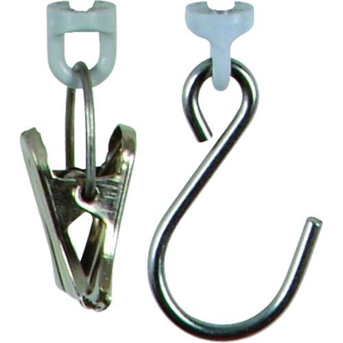 Accessoire pour balance &agrave; ressort Micro -pince + crochet avec attache &agrave; œil Waymarc Industries Inc