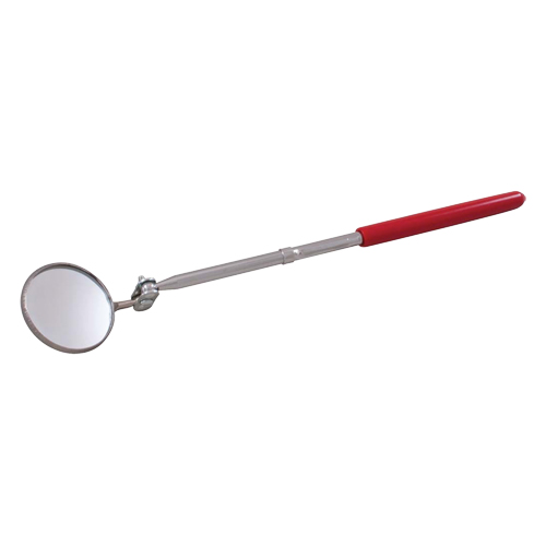 Inspection Mirror, Circular, 1-1/4" L x 1-1/4" W, Non Telescopic Waymarc Industries Inc