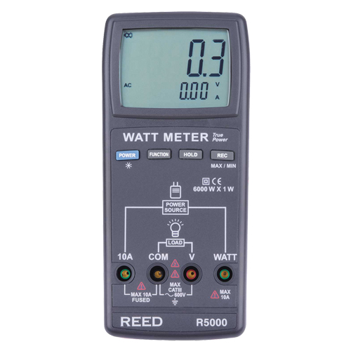 Wattm&egrave;tre v.e.v. avec certificat de calibration Waymarc Industries Inc