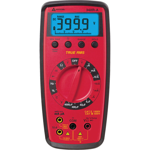 34XR-A Digital Multimeter, AC/DC Voltage, AC/DC Current Waymarc Industries Inc