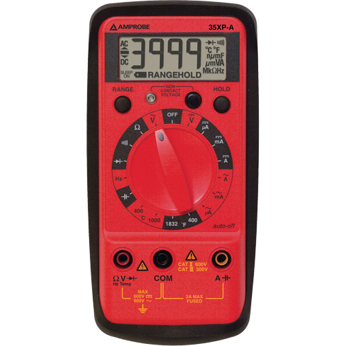 Multim&egrave;tre num&eacute;rique 35XP-A, Tension c.a./c.c., Courant c.a./c.c. Waymarc Industries Inc