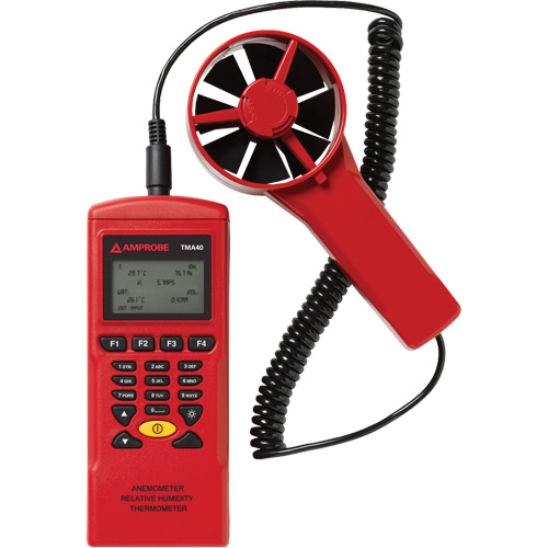 TMA40-A Anemometer, Data Logging, 0.4 - 32 m/sec Air Velocity Range Waymarc Industries Inc
